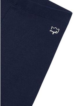 Legging Mayoral basic navy per ragazza.
