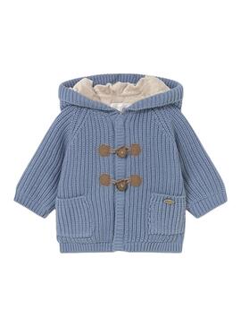 Giacca Mayoral tricot tostata per neonato