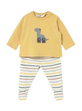 Set Mayoral pantaloni e felpa neonato.