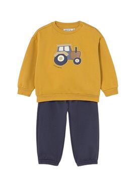 Tuta Mayoral pantaloni blu scuro per bambino