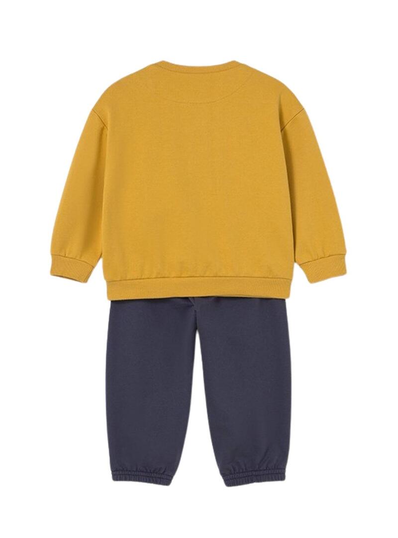 Tuta Mayoral pantaloni blu scuro per bambino