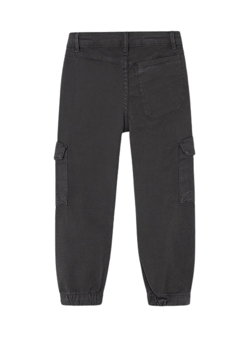 Pantaloni cargo grigi per ragazzo Mayoral