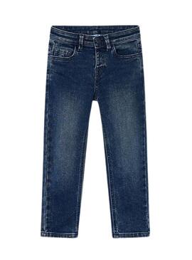 Pantaloni in jeans Mayoral soft Blue Black per bambini