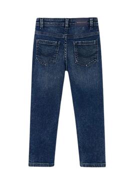 Pantaloni in jeans Mayoral soft Blue Black per bambini