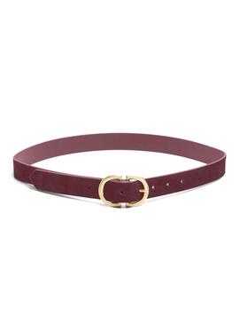 Cintura Pieces Pcjuva bordeaux per donna