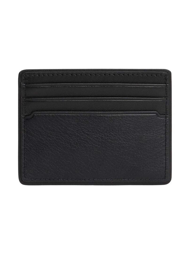Portafoglio Tommy Hilfiger in pelle Corporate nero per uomo