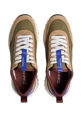Scarpe Calvin Klein Hike Runner casual combinate per uomo.