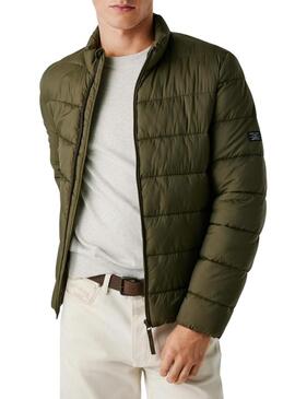 Giacca imbottita verde Pepe Jeans da uomo.