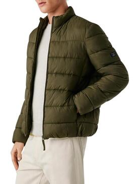 Giacca imbottita verde Pepe Jeans da uomo.