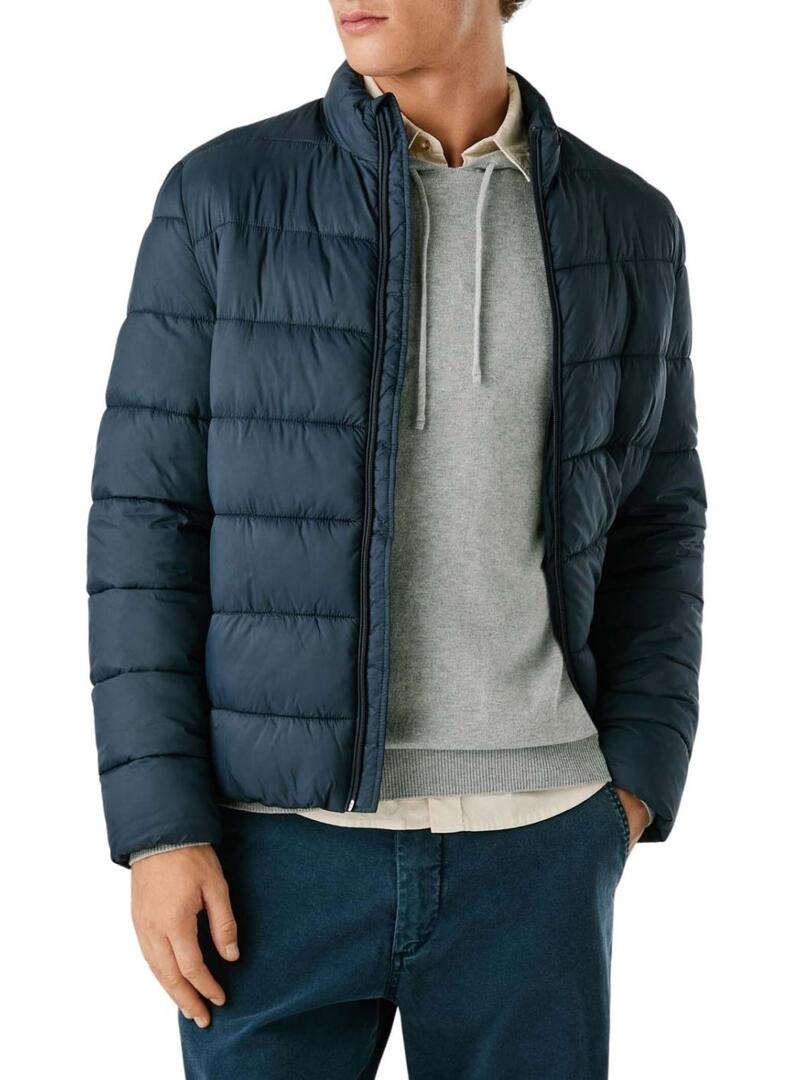 Giacca trapuntata Pepe Jeans blu scuro per uomo
