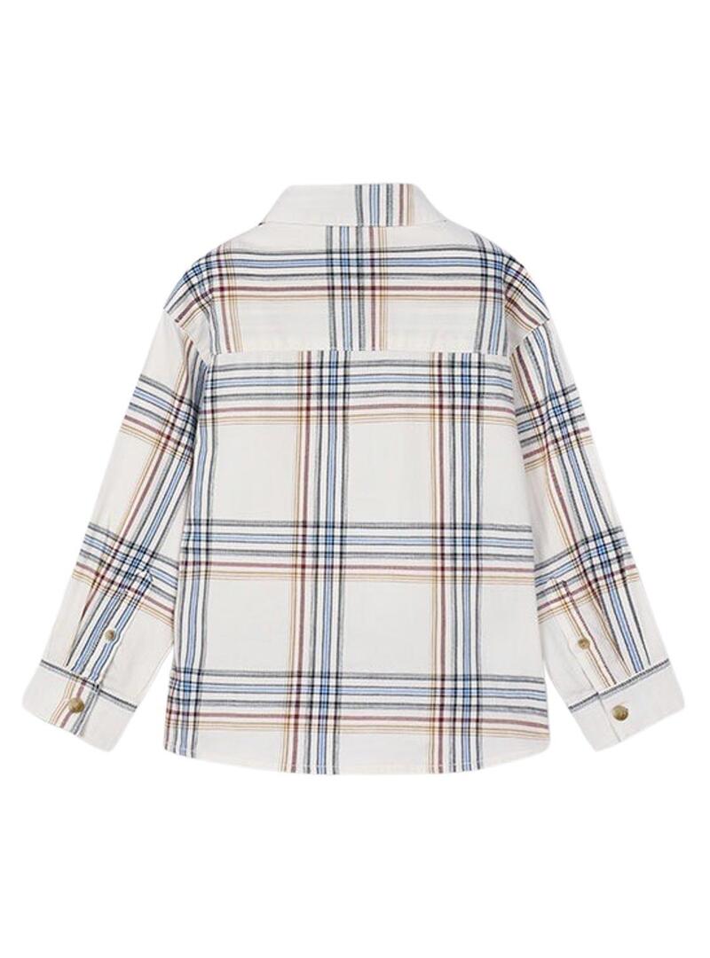 Camicia Mayoral a quadri larghi per ragazzo