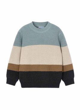Maglia Mayoral a righe blu per bambino