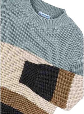 Maglia Mayoral a righe blu per bambino