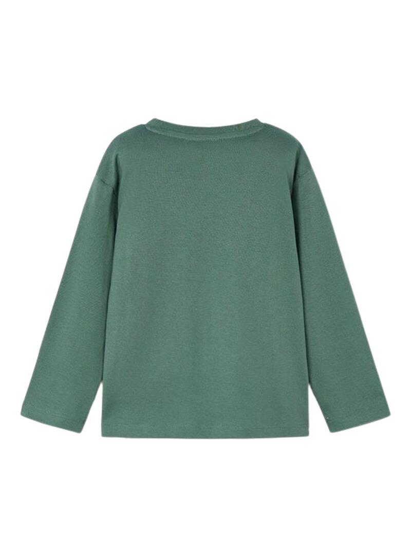 Maglietta Mayoral basic verde per bambino