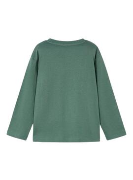 Maglietta Mayoral basic verde per bambino