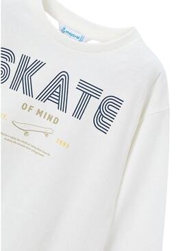 Set 2 magliette Mayoral skate verde bianco bambino