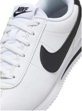 Scarpe Nike Cortez per bambini bianche e nere per ragazzi e ragazze