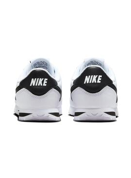 Scarpe Nike Cortez per bambini bianche e nere per ragazzi e ragazze