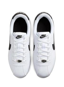 Scarpe Nike Cortez per bambini bianche e nere per ragazzi e ragazze