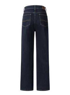 Pantaloni in denim Pepe Jeans Lexa Rinse dritti da donna