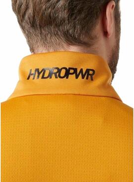 Giacca in pile Helly Hansen mostarda per uomo.