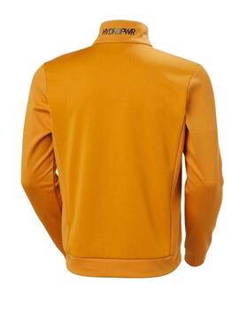 Giacca in pile Helly Hansen mostarda per uomo.