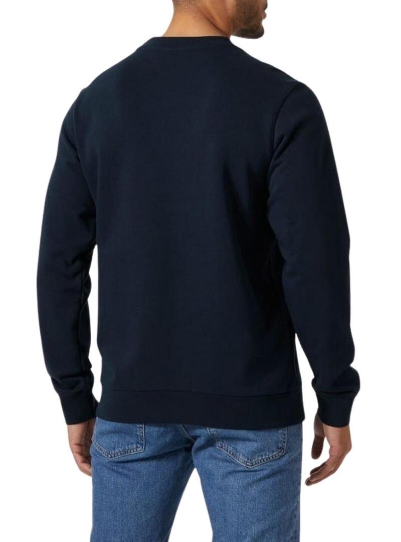 Felpa Helly Hansen HH Logo blu marino per uomo.