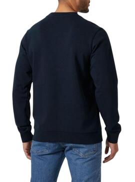 Felpa Helly Hansen HH Logo blu marino per uomo.