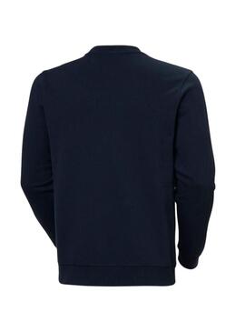 Felpa Helly Hansen HH Logo blu marino per uomo.