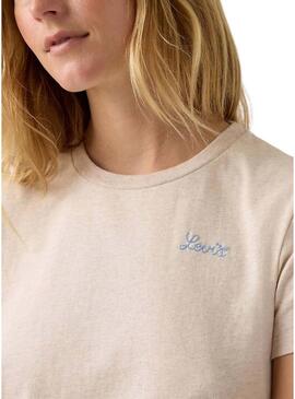 Maglietta Levis Perfect beige per donna
