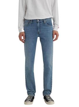 Pantaloni in denim Levis 511 Slim Remain blu per uomo.