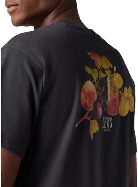 Maglietta Levis Graphic Vintage grigia per uomo