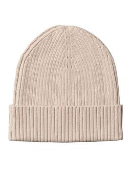 Berretto Calvin Klein Patch beige per uomo