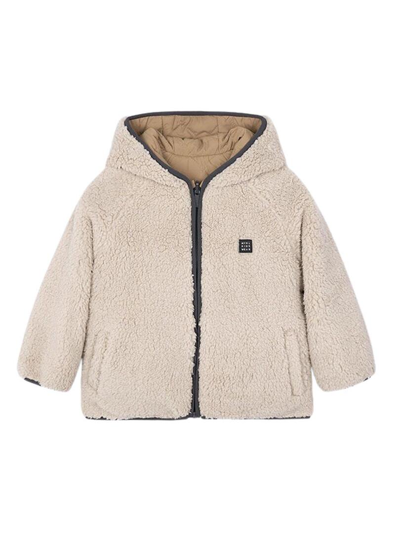 Giacca Mayoral reversibile in pile per bambino