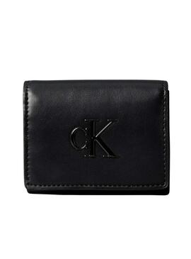 Borsa Calvin Klein Bold Medium nera per donna.