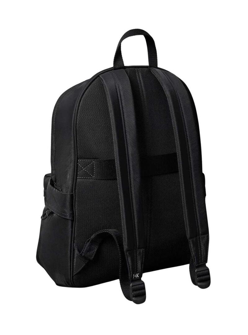 Zaino Calvin Klein monogram nero in nylon per uomo