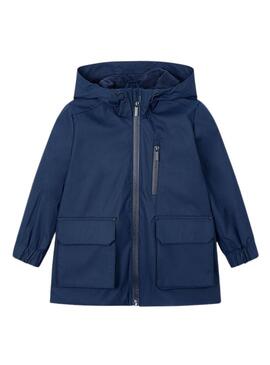 Impermeabile Mayoral blu navy per bambino