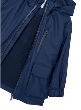 Impermeabile Mayoral blu navy per bambino