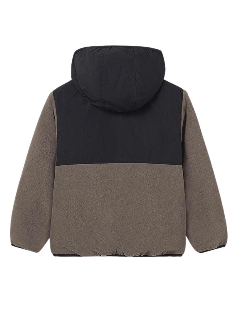 Giaccone Mayoral reversibile nero per bambino