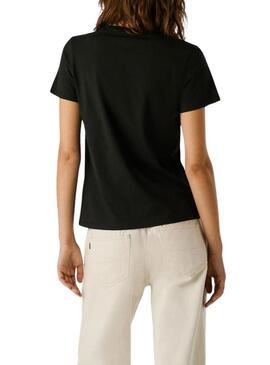 Maglietta Pepe Jeans Bero nera per donna