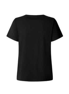 Maglietta Pepe Jeans Bero nera per donna
