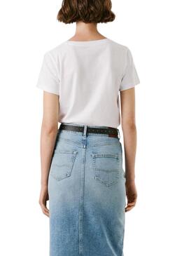 Maglietta Pepe Jeans Babu bianca per donna