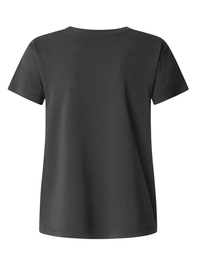 Maglietta Pepe Jeans Becky grigia per donna