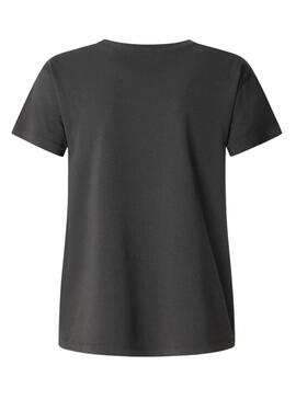 Maglietta Pepe Jeans Becky grigia per donna
