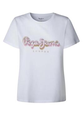 Maglietta Pepe Jeans Becky bianca per donna