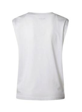 Maglietta Pepe Jeans Bertha bianca per donna