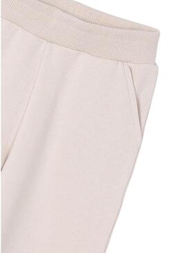 Tuta Mayoral 2 pantaloni neri e beige per bambina