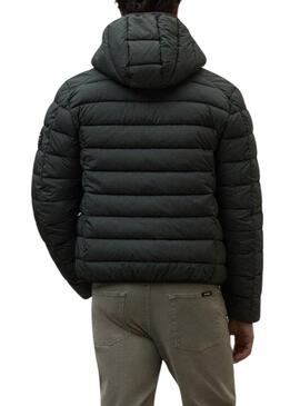 Giacca trapuntata Ecoalf Aspen verde scuro per uomo