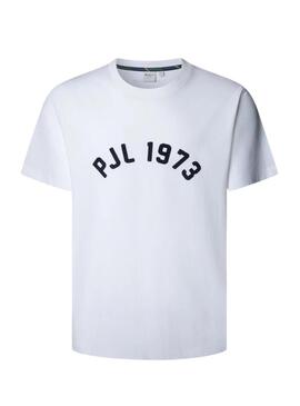 Maglietta Pepe Jeans Maverick bianca per uomo