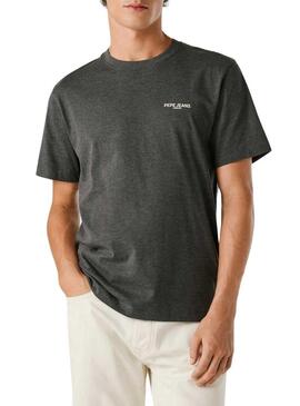 Maglietta Pepe Jeans Todd grigia per uomo
